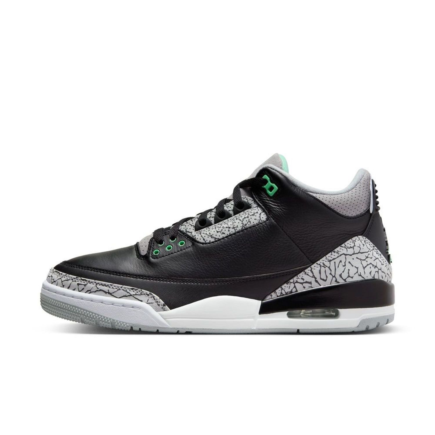 JORDAN AIR JORDAN 3 RETRO GREEN GLOW