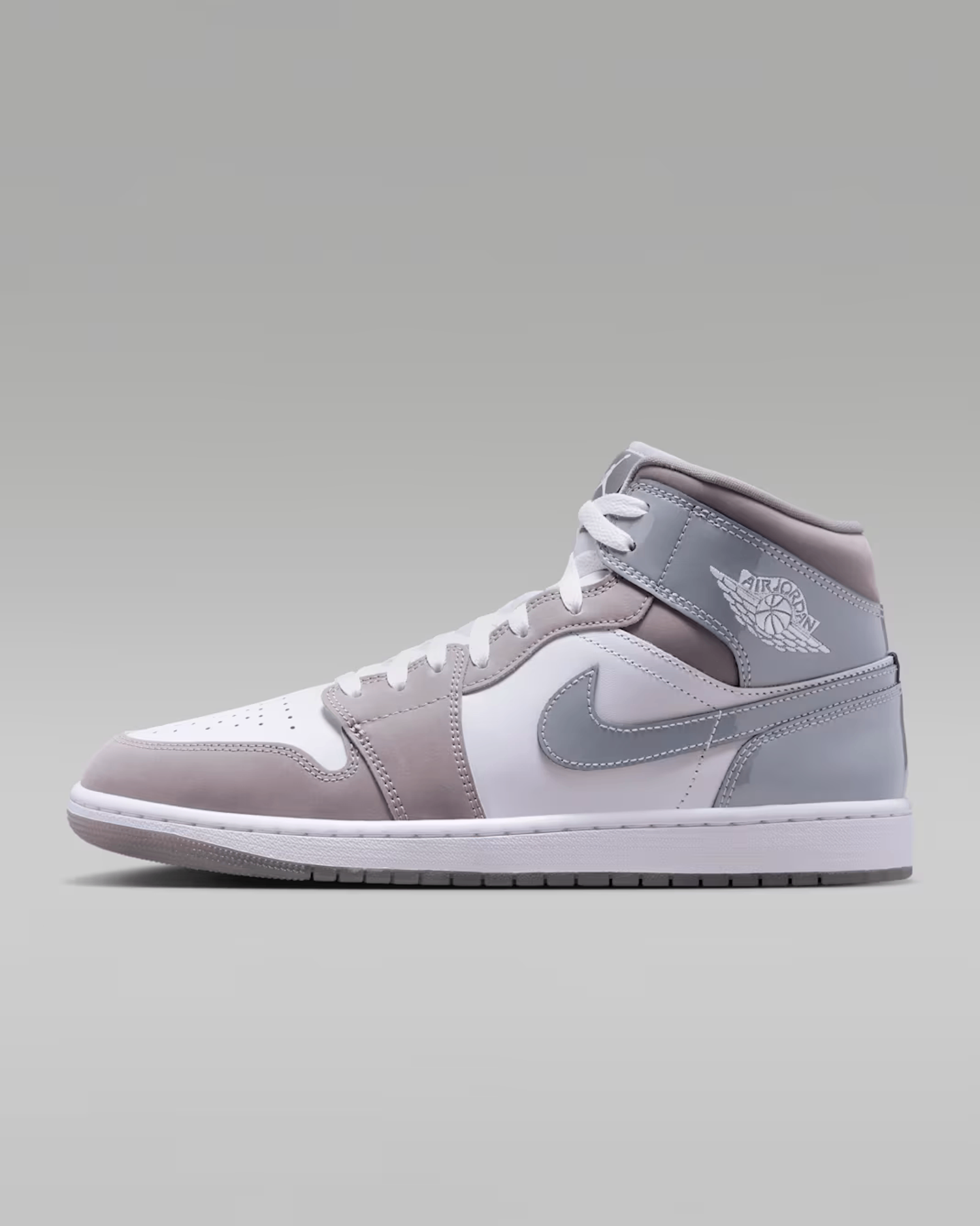 Jordan 1 Mid SE White Medium Grey Cool Grey