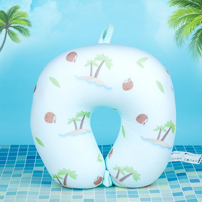 Island Coconut Grove Particle Foam U-shaped Pillow