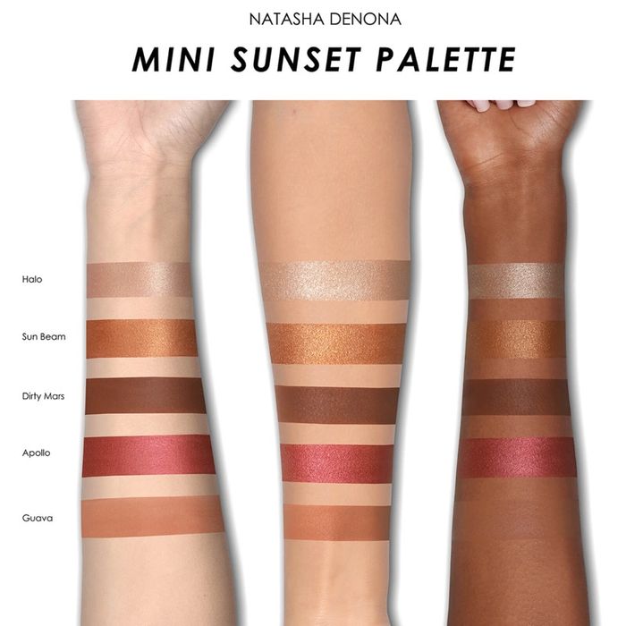 Mini sunset eyeshadow palette 