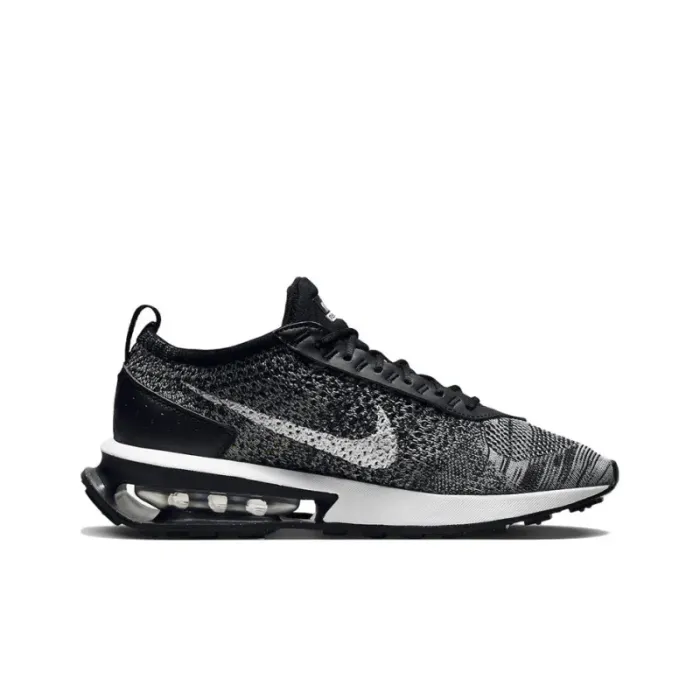 Nike Air Max Flyknit Racer Black White Women's