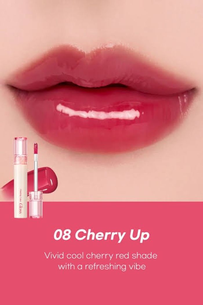 rom&nd Glasting Color Gloss 08 Cherry Up