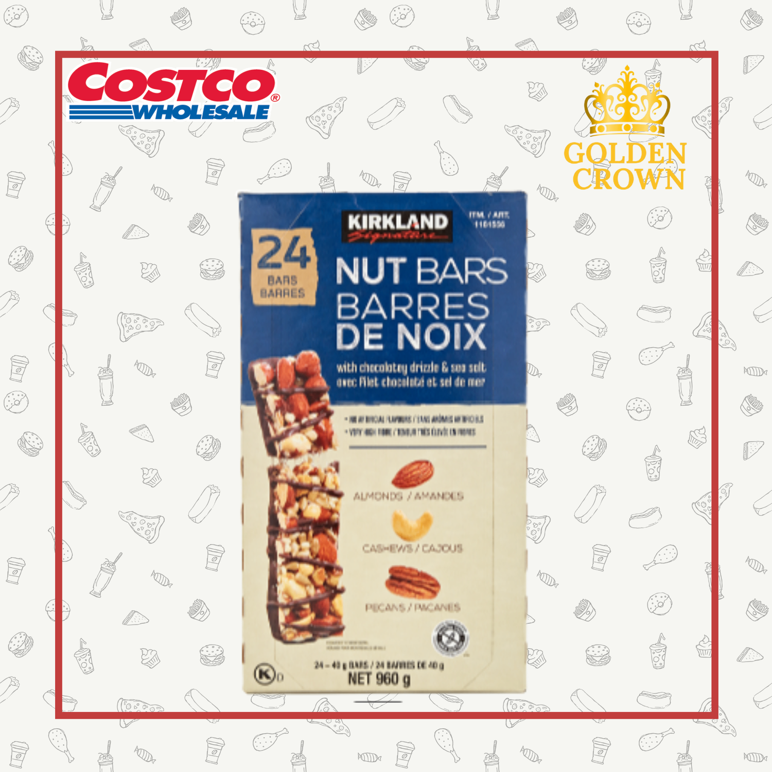 KS nuts bar 960g