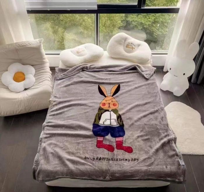 Fleece зөөлөн бамбагар нөмрөг/бүтээлэг