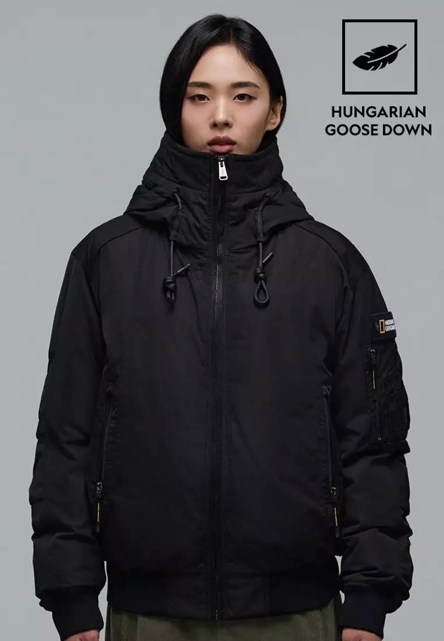 𝗡𝗮𝘁𝗶𝗼𝗻𝗮𝗹 𝗚𝗲𝗼𝗴𝗿𝗮𝗽𝗵𝗶𝗰- брэндийн бомбер жакет