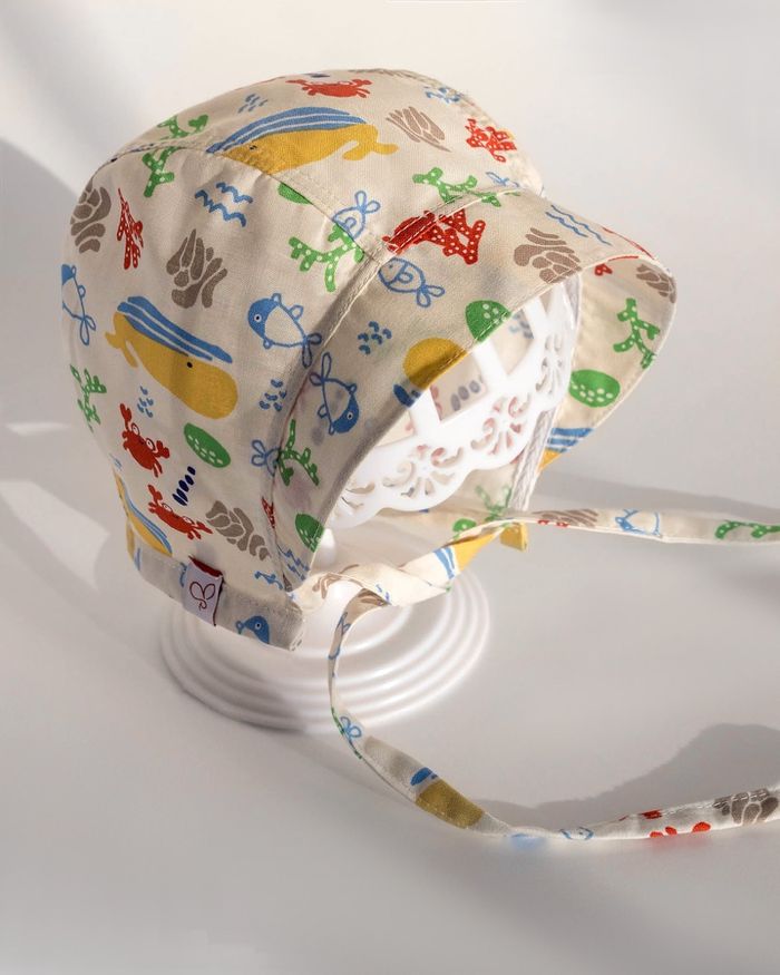 Brim bonnet Ocean friends