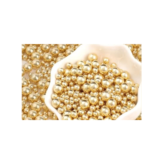 Чимэглэлийн чихэр 500гр / Металл алтлаг сувд  / 2мм-15мм