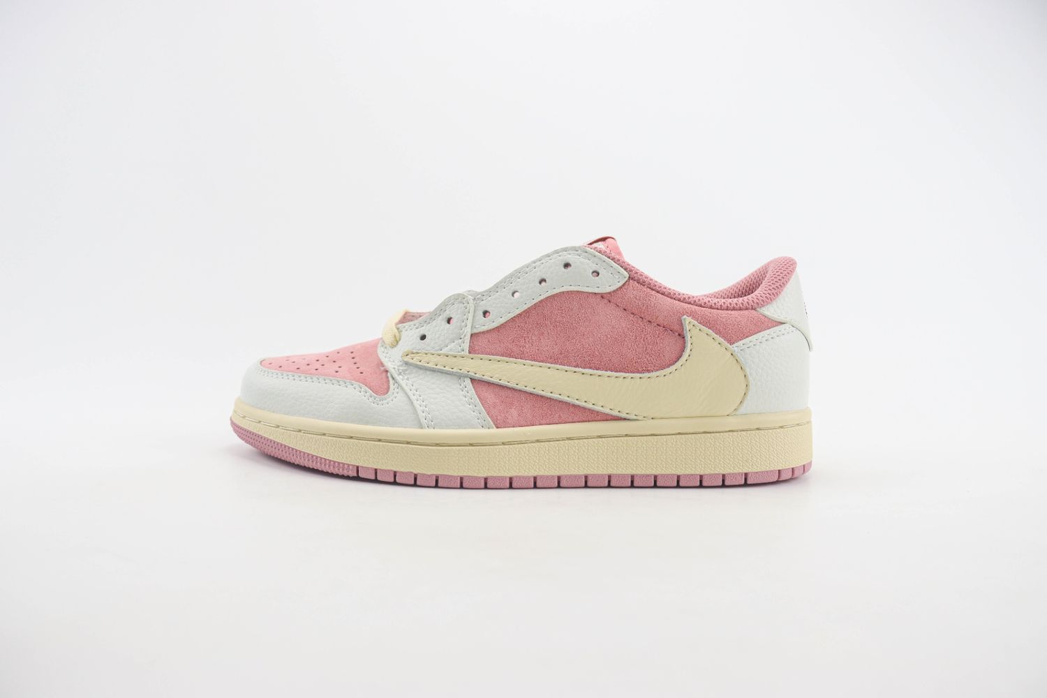 Travis Scott x Air Jordan 1 Low OG “Shy Pink”