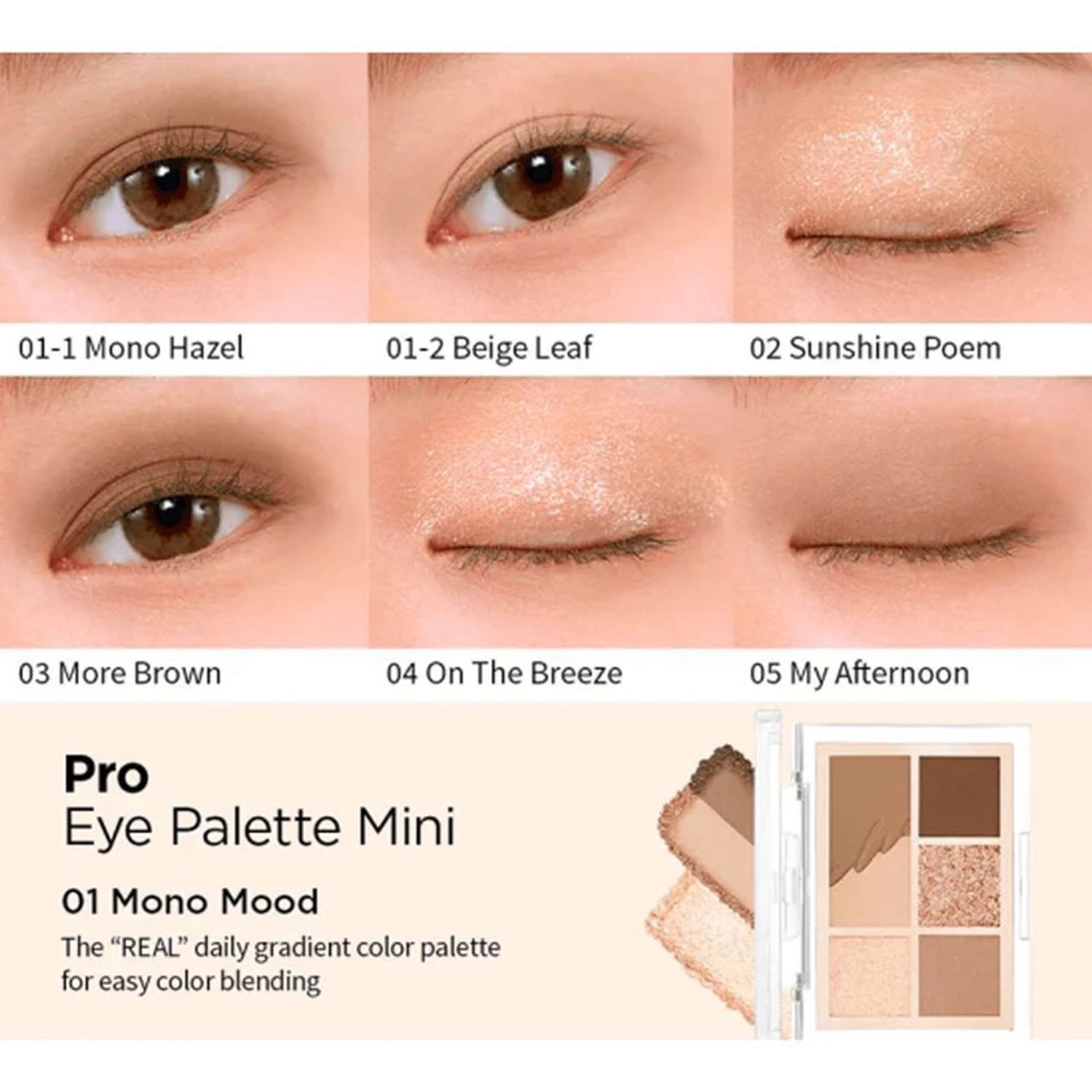 Clio Pro Eye Pallete Mini