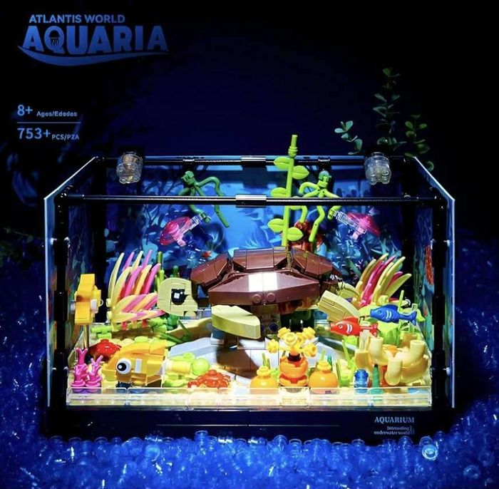 Atlantic world-turtle tank 