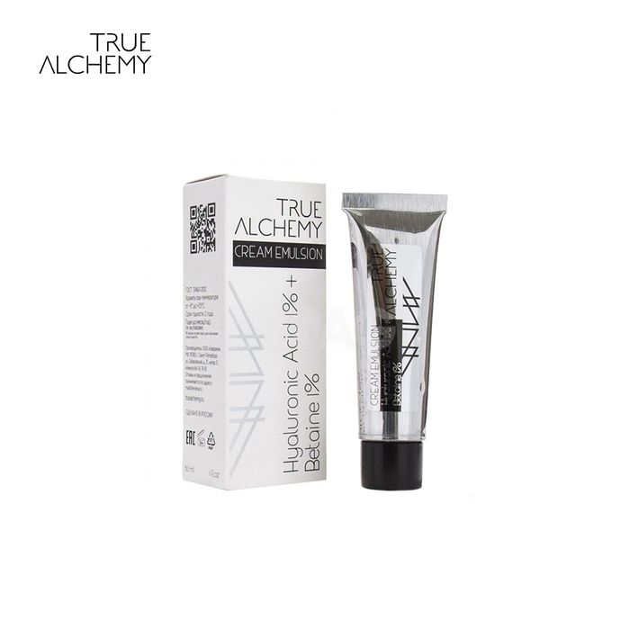 True Alchemy: Hyaluronic Acid 1% + Betaine 1% нүүрний тос, 30 мл