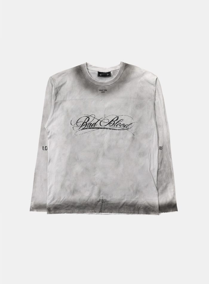 Dark Classic Long Sleeve - Dusty White