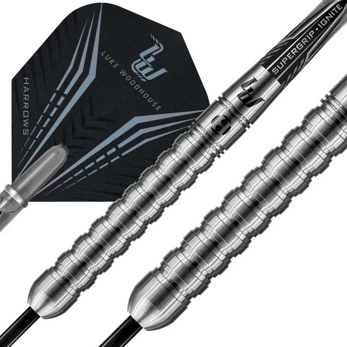 HARROWS Luke Woodhouse 90% Steel Tip Darts