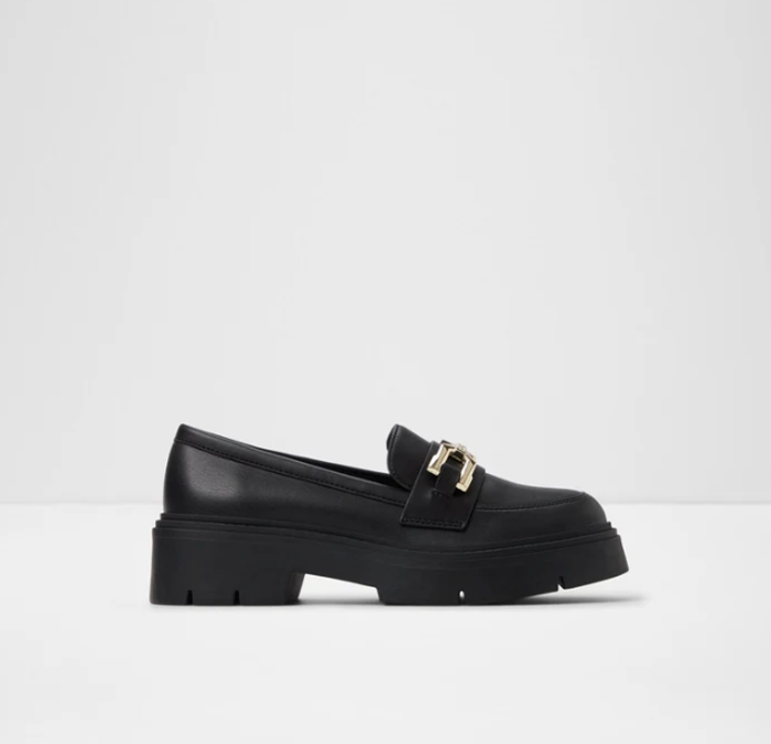 MAZEY-001-BLACK-Ladies Cas Shoes