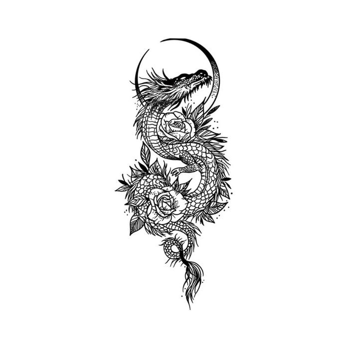 Spiritual Dragon Tattoo