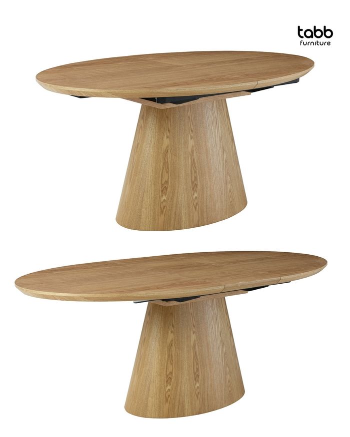 OVAL EXTENDABLE TABLE 160-200cm