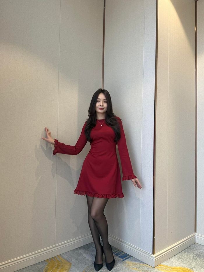 LITTLE WINE RED DRESS 