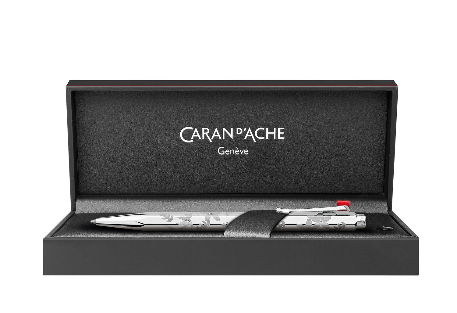 Caran d'Ache  ECRIDOR™ FLOWERS Platinum Ballpoint Pen 