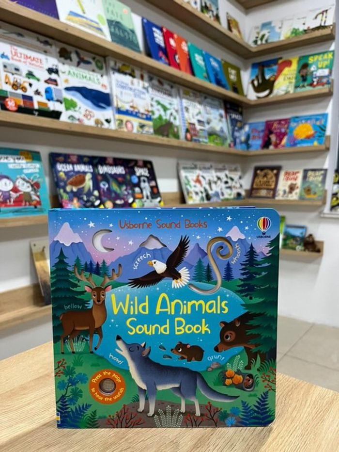 Wild animals Sound book