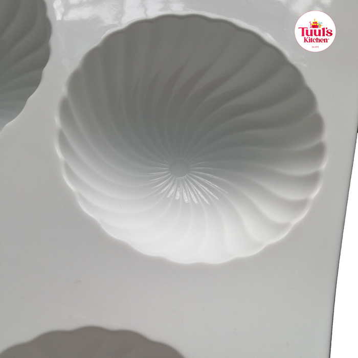 Мүссний бүтэн мушгиа хээтэй 6тай силикон хэв