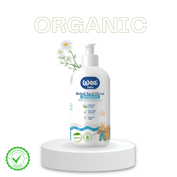 Органик зөрөг цэцгийн хандтай үс болон биеийн шампунь 500мл