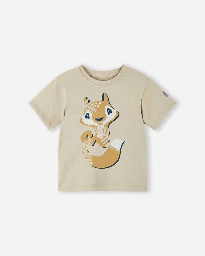 T-shirt, Siirto,Sandy Beige