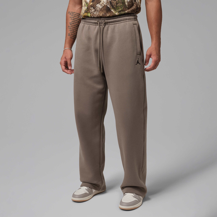 Men's Oversized Open-Hem Trousers