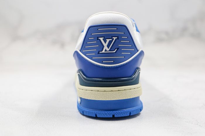 Louis Vuitton LV Trainer White Blue Sneaker