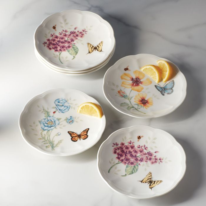 BUTTERFLY MDW DW PARTY PLATES S/6