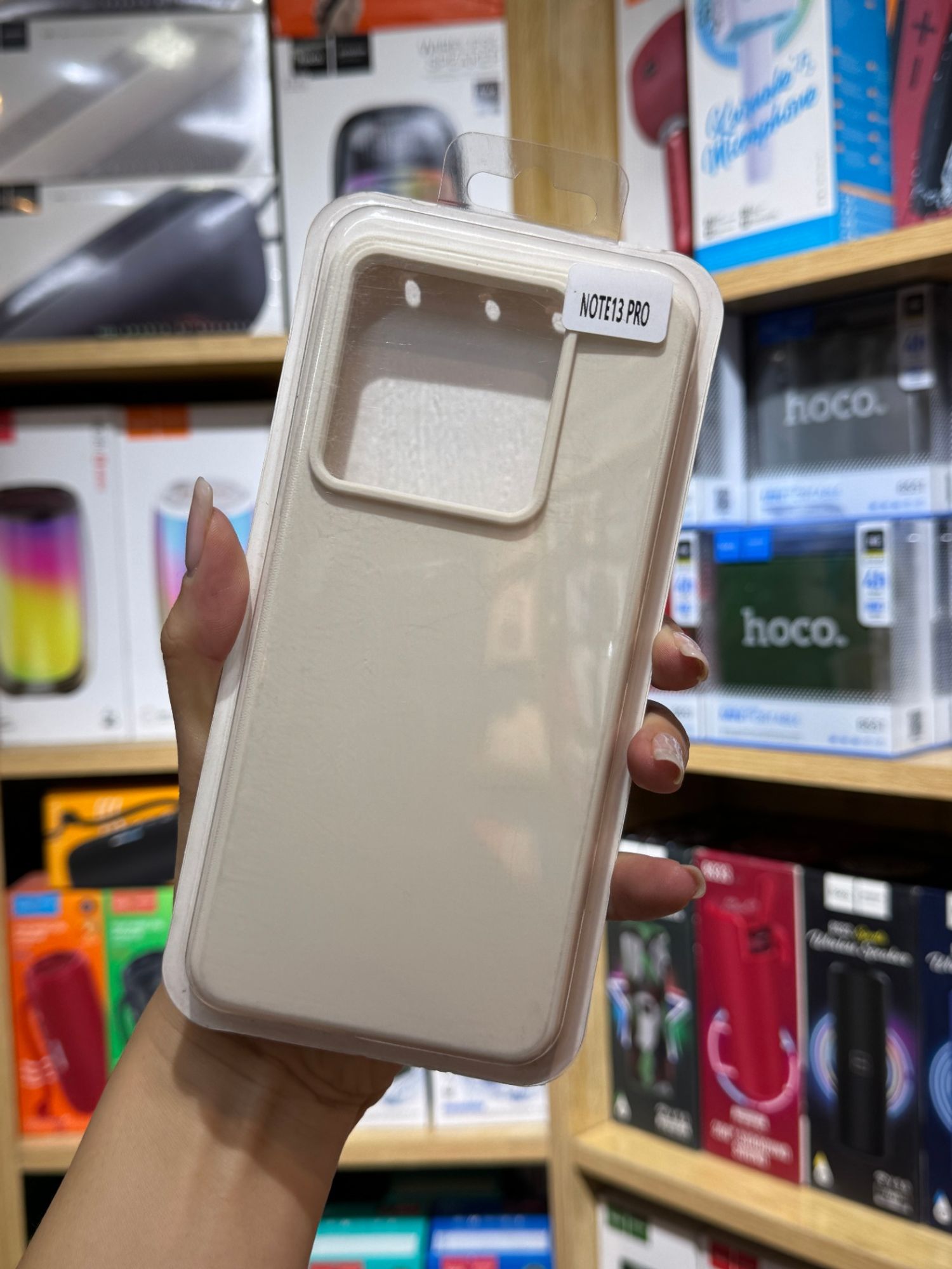 Redmi Note 13 pro 5G силликон гэр цагаан