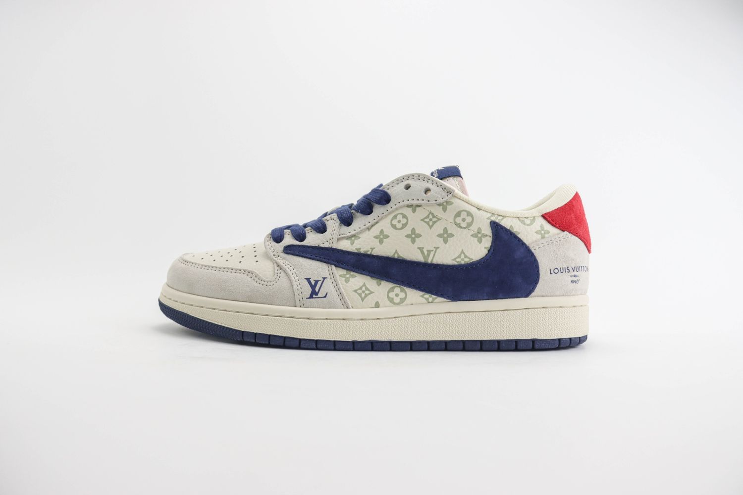 Fragment x Travis Scott x Louis Vuitton Air Jordan 1 Low 44