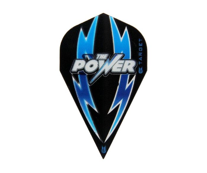 Target Power Arc Bolt Black/Blue Vapor Vision Dart Flights