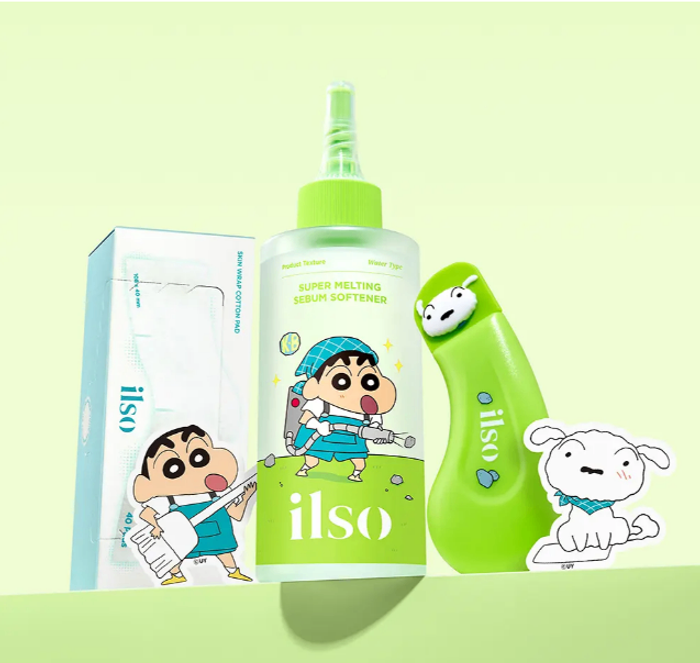 ILSO JANGU EDITION SUPER MELTING SEBUM SOFTENER 150ML SET 