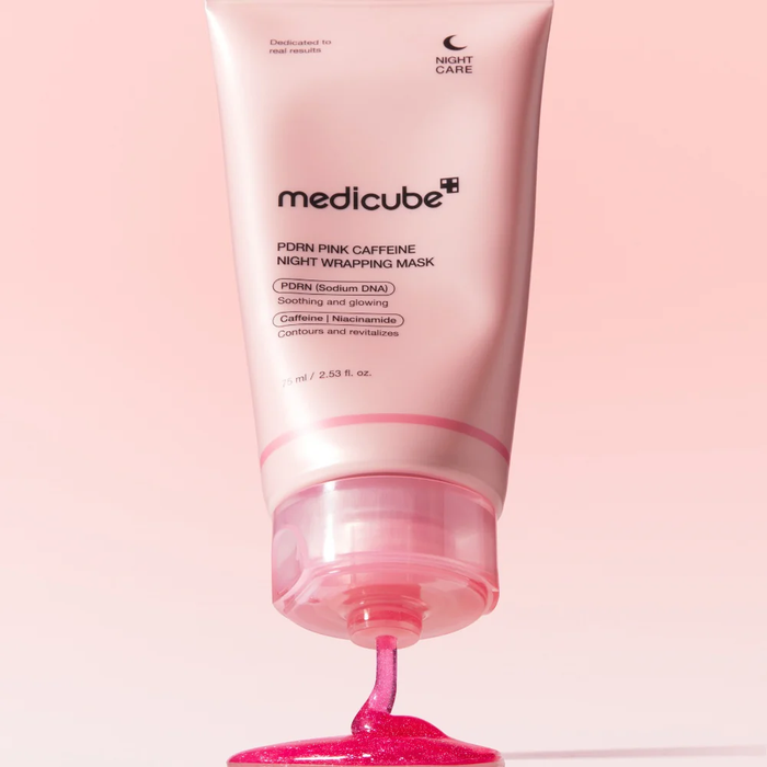 MEDICUBE PDRN Pink Caffeine Night Wrapping Mask 75 ml