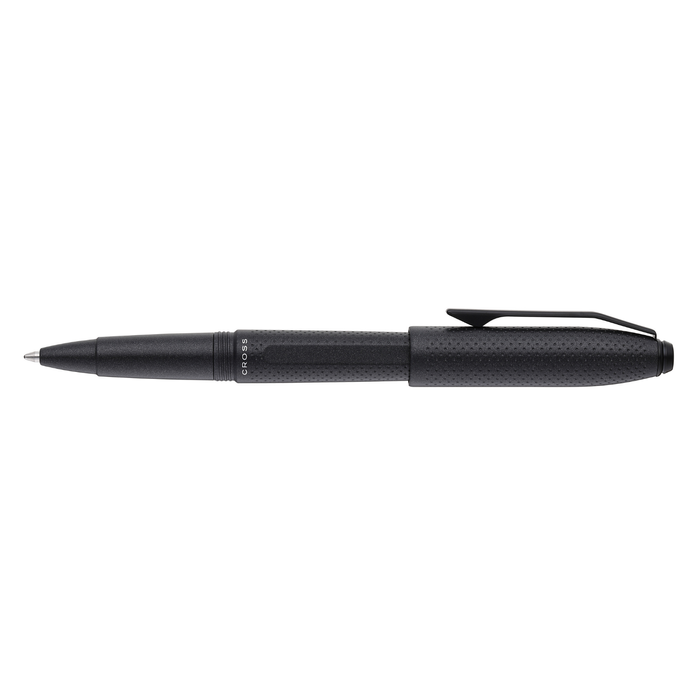 Prism Obsidian Black Resin with Polished Black Appointments Rollerball Pen