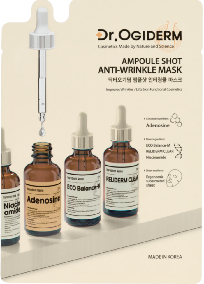 Dr.Ogiderm ampoule shot anti-wrinkle mask 30ml