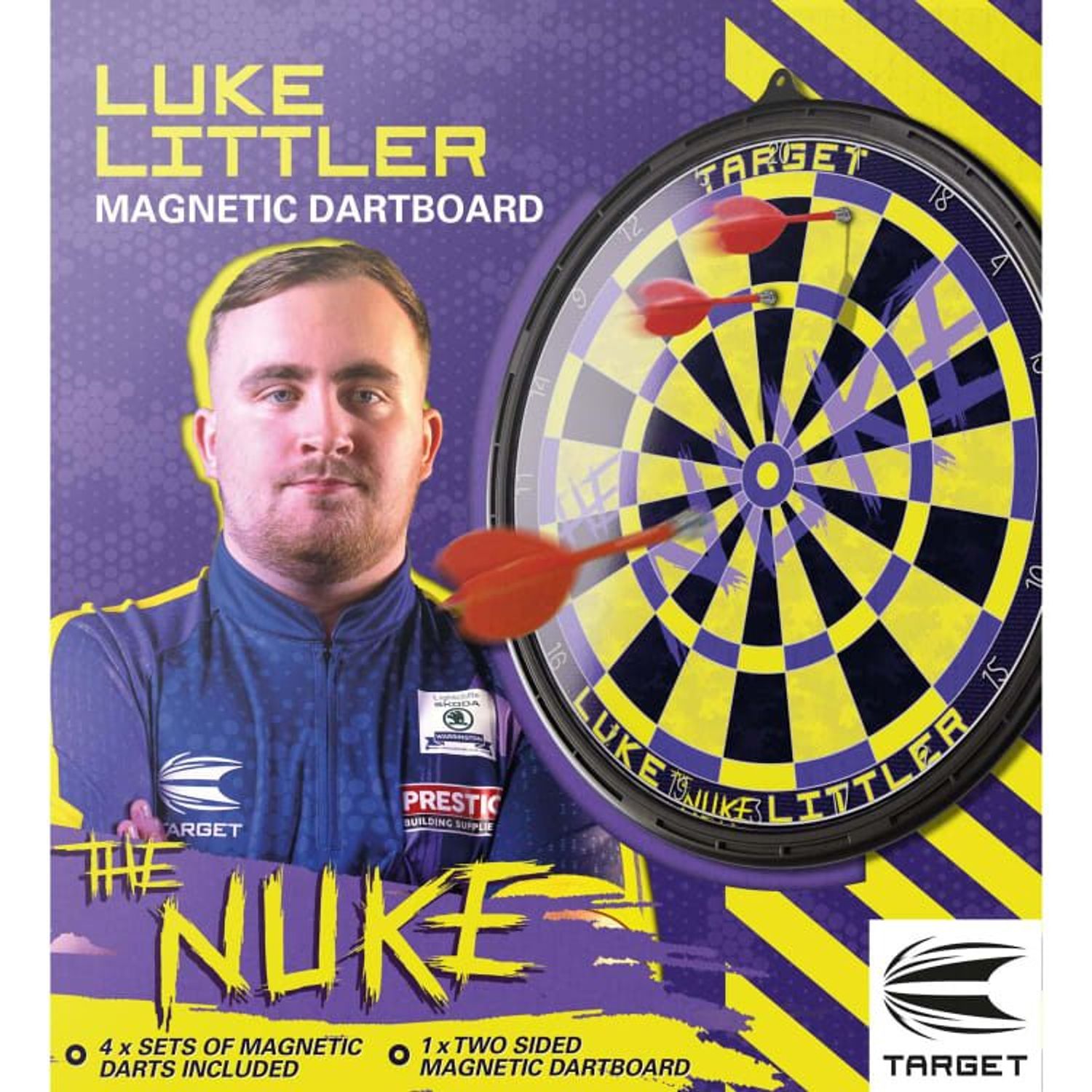 Target Luke Littler Magnetic Dartboard