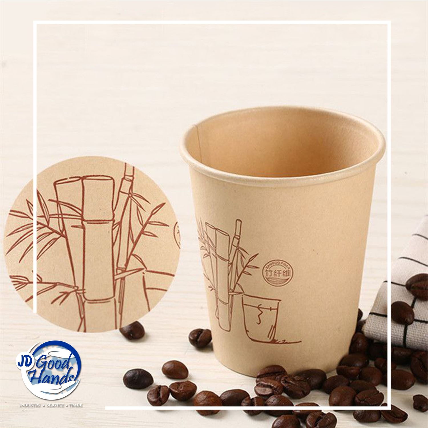 Нэг удаагийн цаасан аяга хулсан зузаан 50ш -3ш