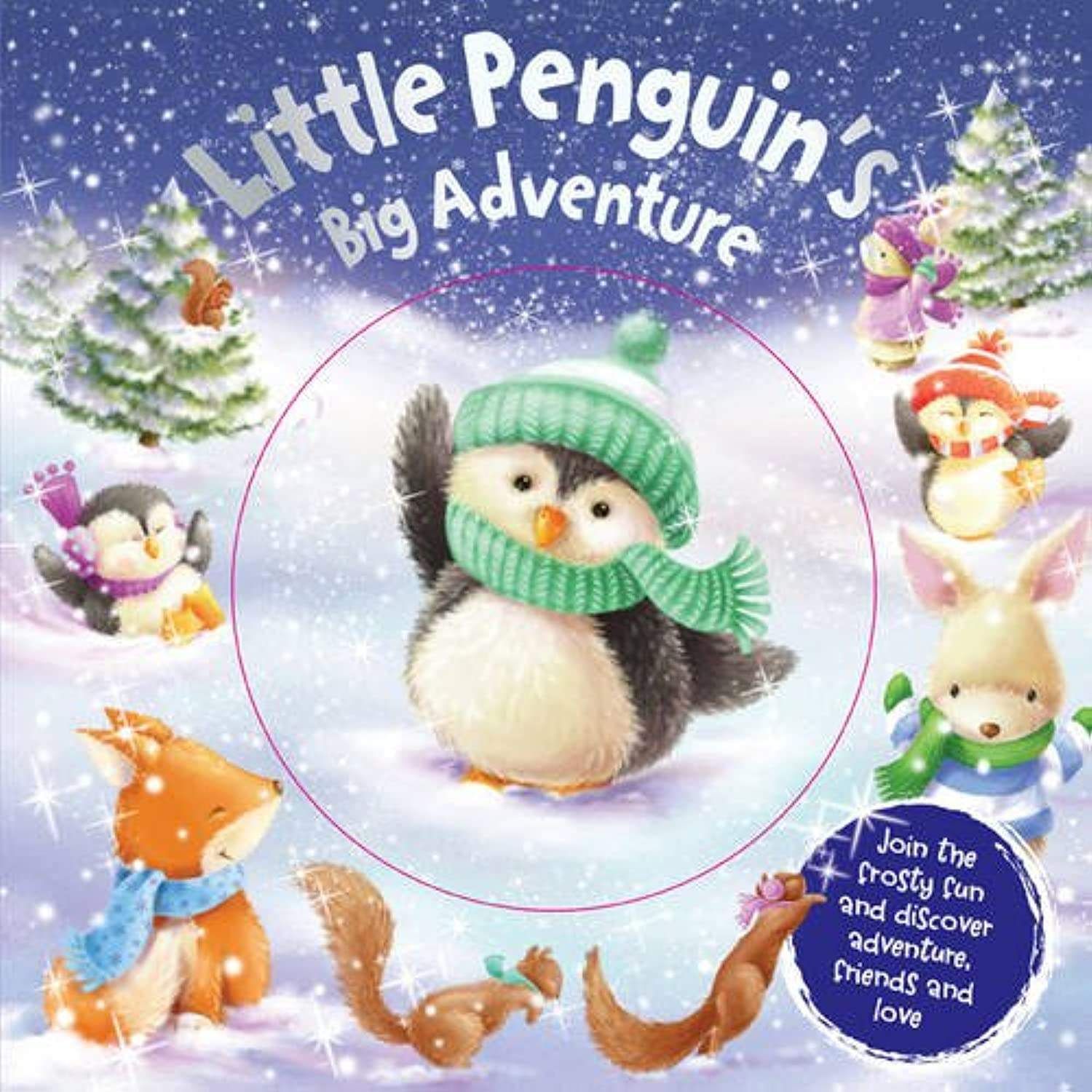 Little Penguin's Big Adventure: With Glitter Pouch