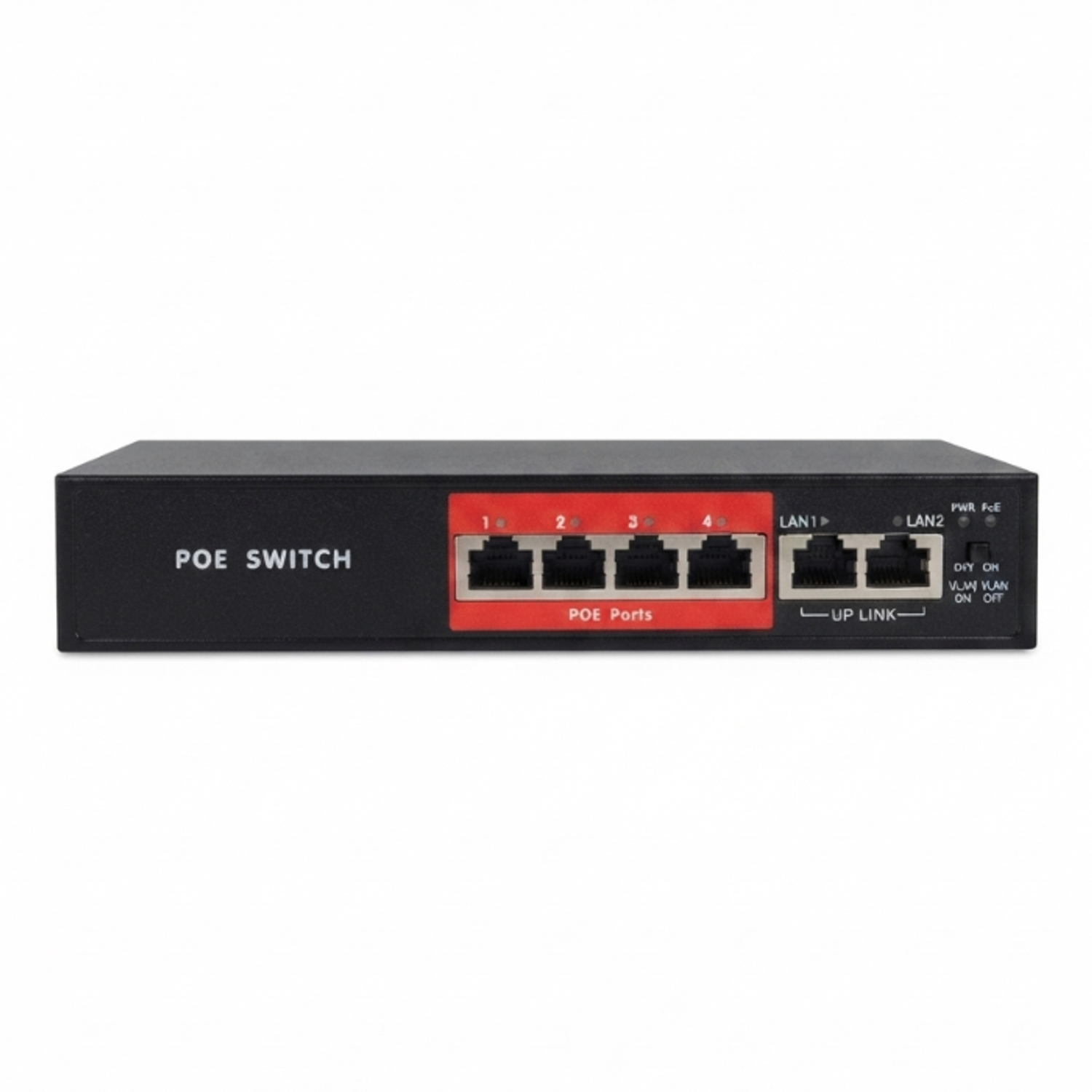 SWITCH 4 POE  48V camera