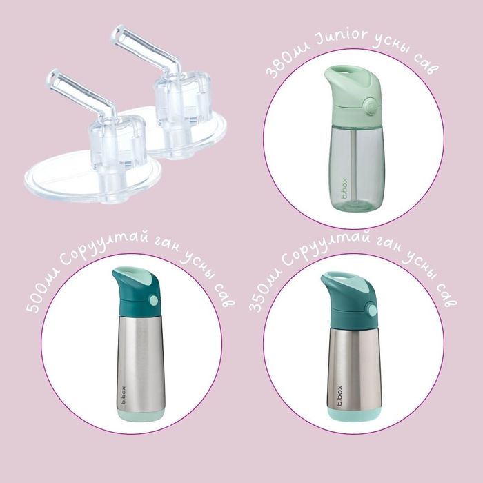 Соруултай ган усны савны запаас / Insulated drink bottle replacement parts