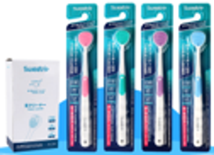 SweeTrip Силикон 2 хэлбэртэй давхар хэл хусагч Япон