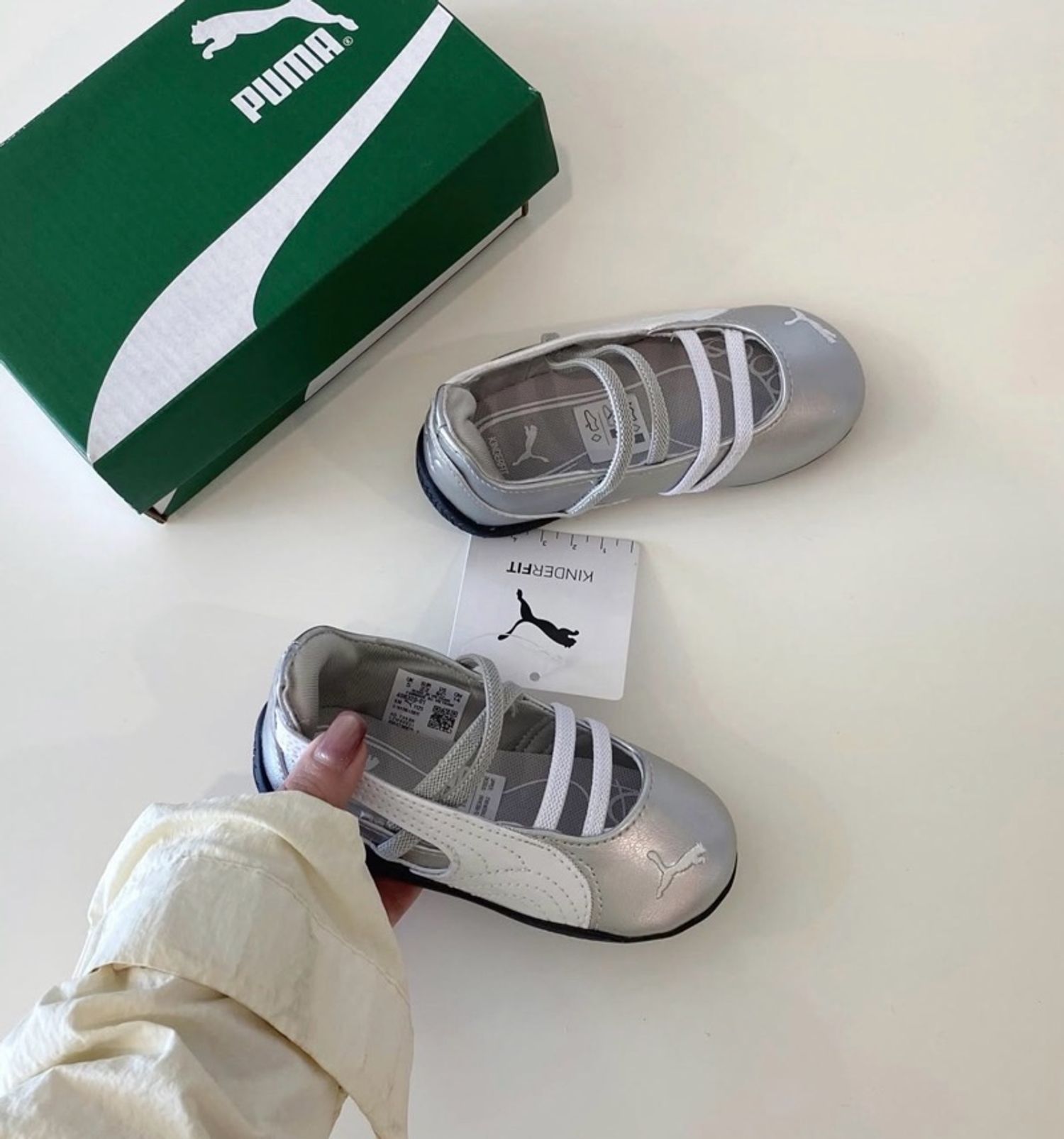 Puma Ballerina Silver 