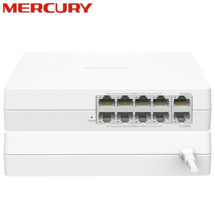 8порт свич PoE MS10CP-M