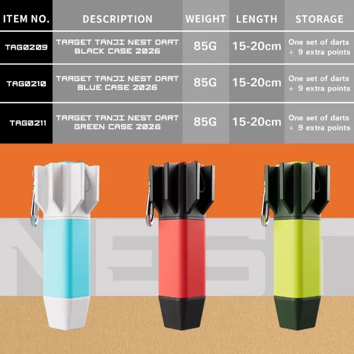 TARGET TANJI NEST DART CASE 2026