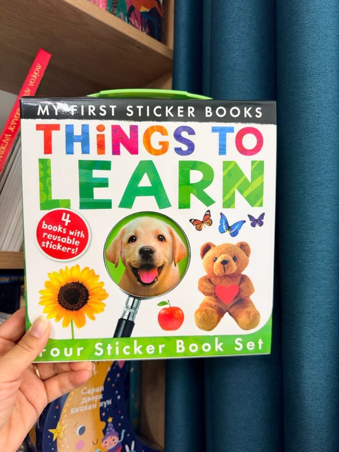 THINGS TO LEARN-My first sticker
