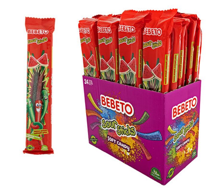 Чихэр резинэн Bebeto 35g 24ш