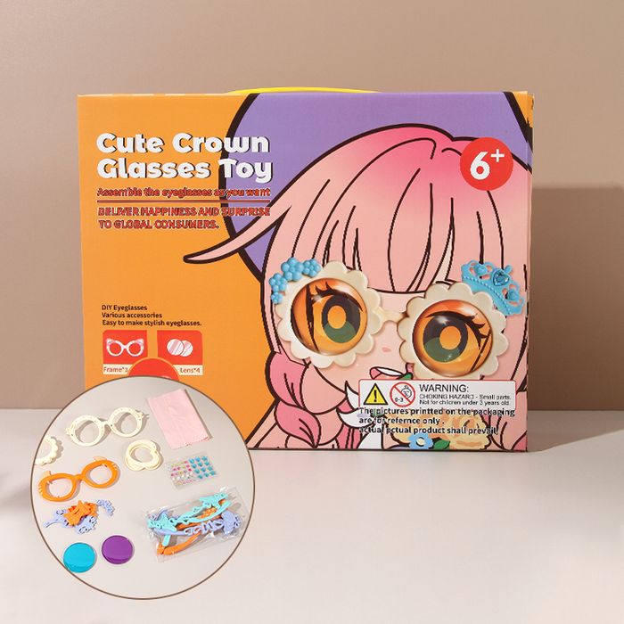 Cute Crown Glasses Toy A057