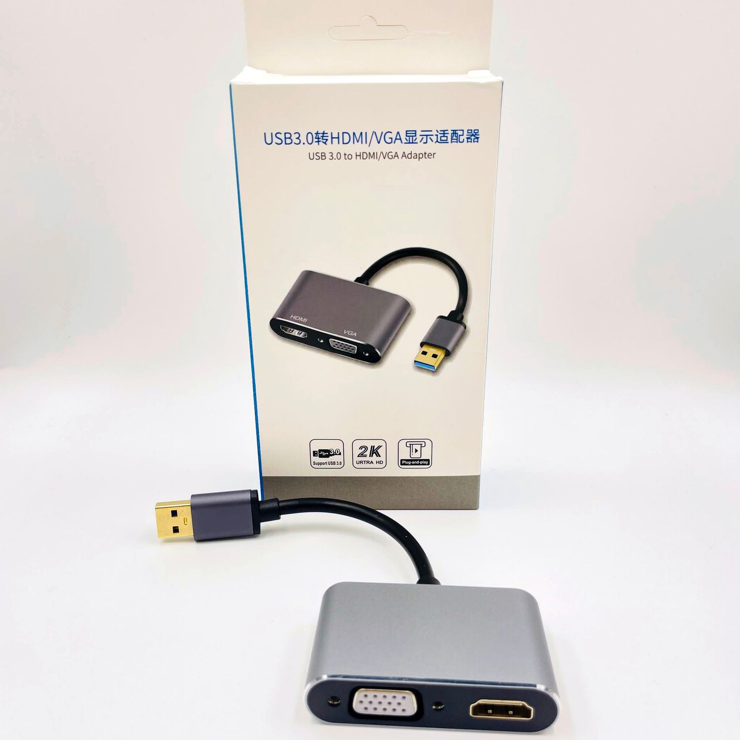 USB 3.0 to HDMI/VGA Adapter