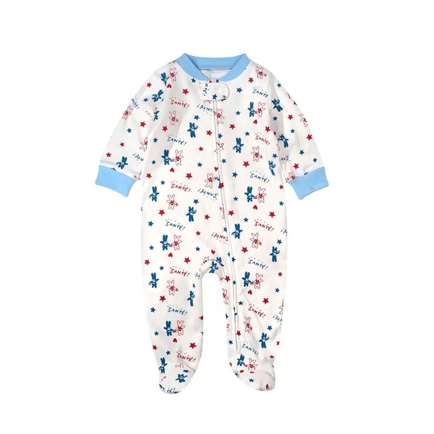 Бүтэн боди - цэнхэр зурагтай